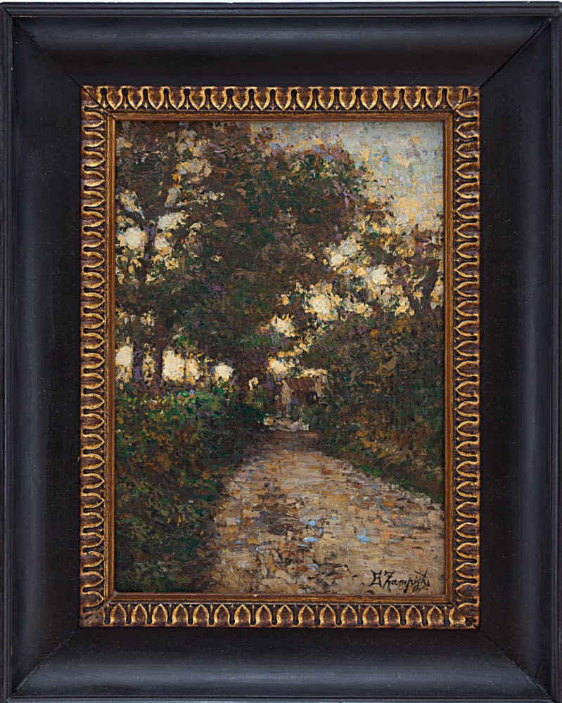 eugenio zampighi: Viale alberato 